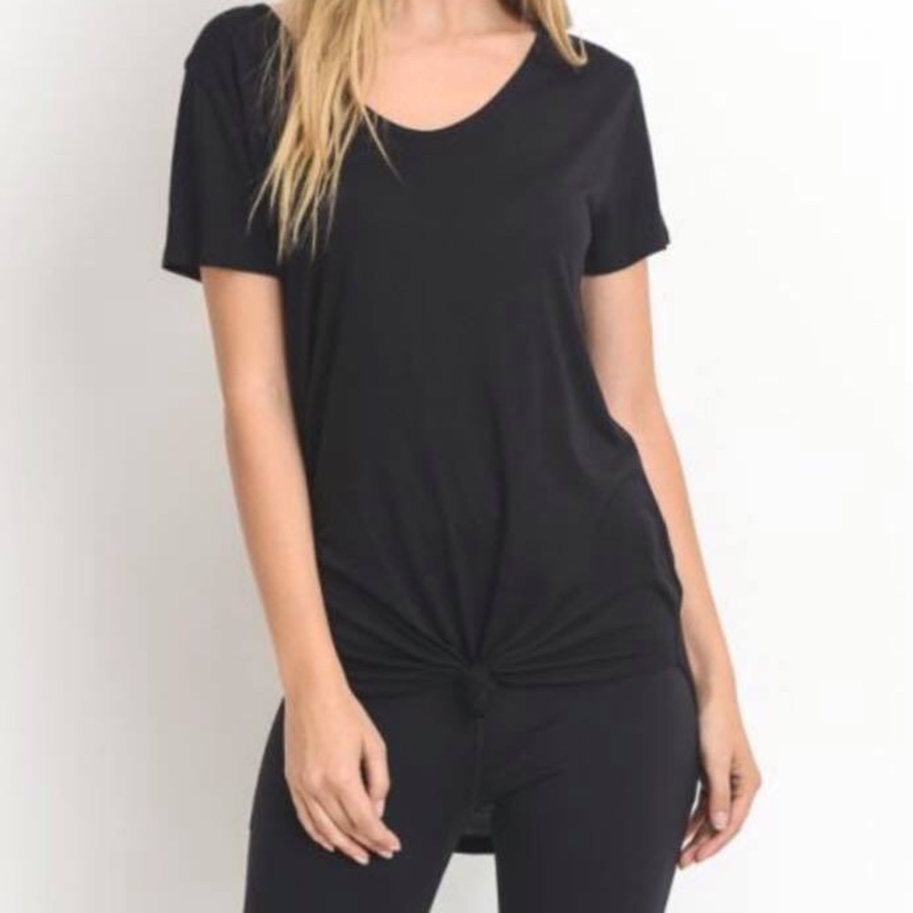 Mono B Tie-Front Top